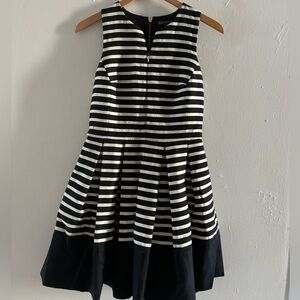 AX super cute white and black stripe dress.